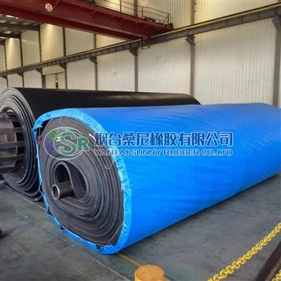 Sanoat materiallarini tashish uchun kauchuk konveyer tasmasi